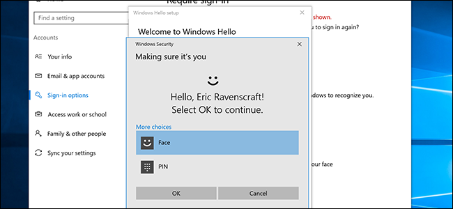 เห็นมือถือสแกนใบหน้าเพื่อปลดล็อกได้ รู้ไหมว่าคอมพิวเตอร์ของเราก็ทำได้นะ (Windows 10)