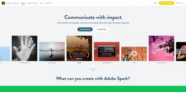 สร้าง Facebook Cover และภาพบน Social ฟรี ผ่านบริการ Adobe Spark
