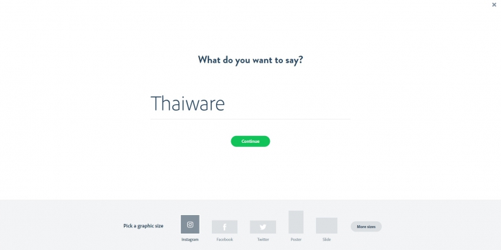 สร้าง Facebook Cover และภาพบน Social ฟรี ผ่านบริการ Adobe Spark