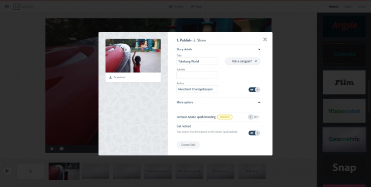 สร้าง Facebook Cover และภาพบน Social ฟรี ผ่านบริการ Adobe Spark