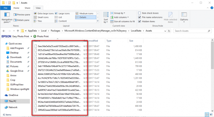 วิธีโหลดภาพ Spotlight พื้นหลังล็อกหน้าจอ บน Windows 10 มาใช้งาน
