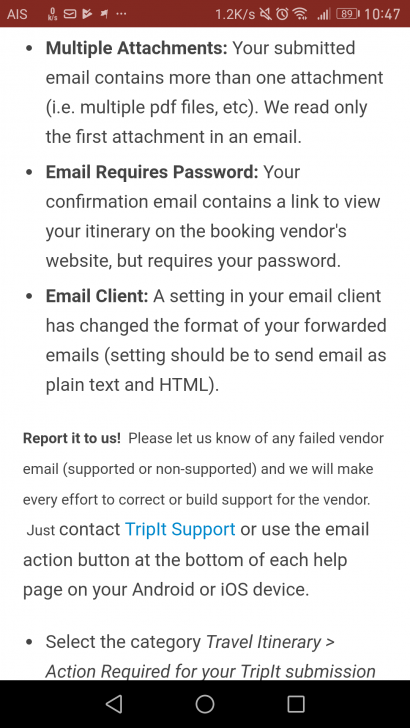 วางแผนทริปเที่ยวด้วยตนเองผ่าน TripIt