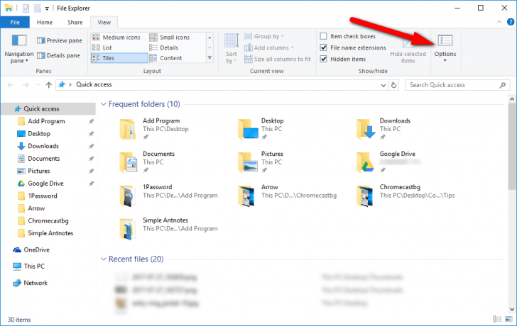 วิธีปิดการทำงานของ Thumbnails ไม่ให้แสดงตัวอย่างไฟล์บน Windows