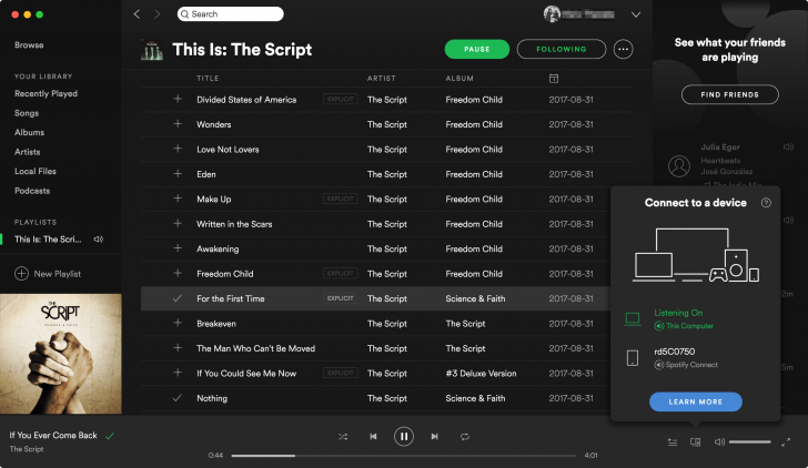 วิธีใช้มือถือควบคุมการเล่นเพลงของ Spotify บนคอมพิวเตอร์