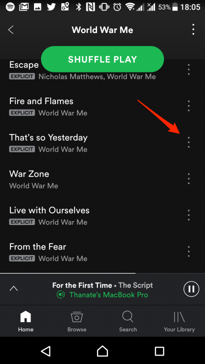 วิธีใช้มือถือควบคุมการเล่นเพลงของ Spotify บนคอมพิวเตอร์