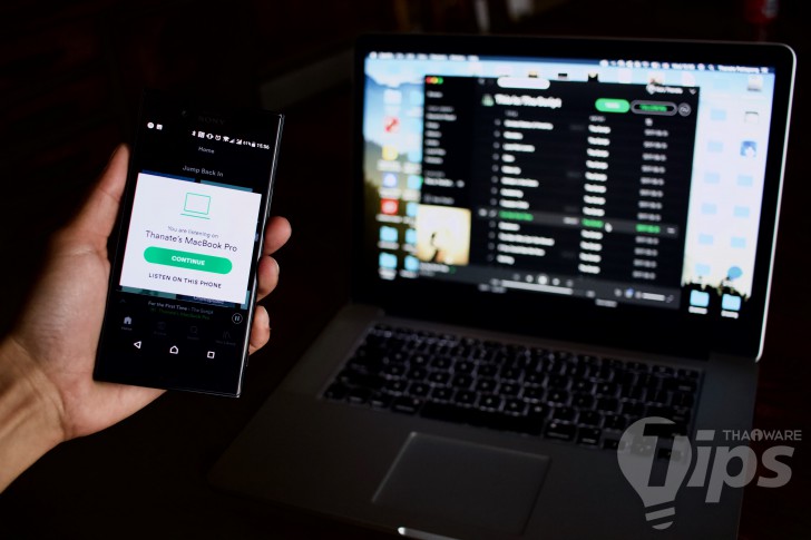วิธีใช้มือถือควบคุมการเล่นเพลงของ Spotify บนคอมพิวเตอร์