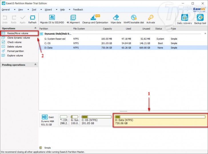 วิธีเพิ่มเนื้อที่เก็บข้อมูลให้กับ Drive C แบบง่ายๆ โดยไม่ต้อง ฟอร์แมต
