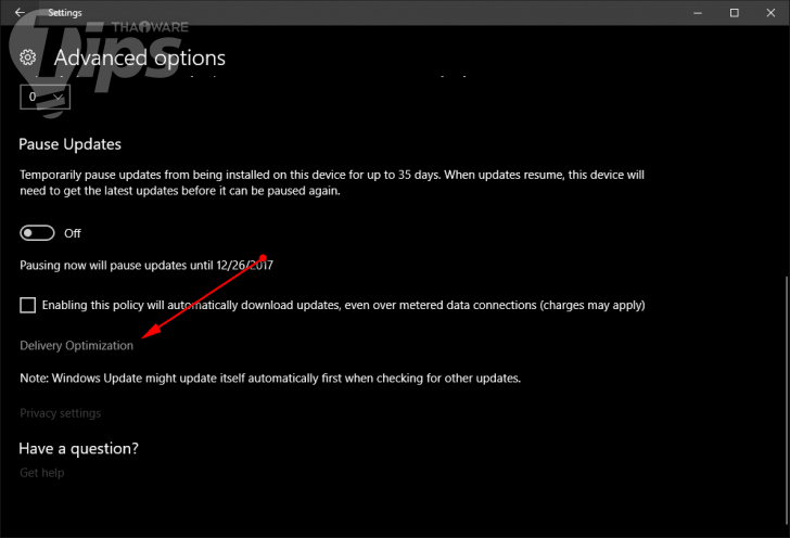 วิธีตั้งค่าให้ Windows Update ไม่ให้ใช้อินเทอร์เน็ตมากจนเกินไป