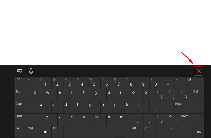 วิธีเปิด Touch Keyboard บน Windows 10 