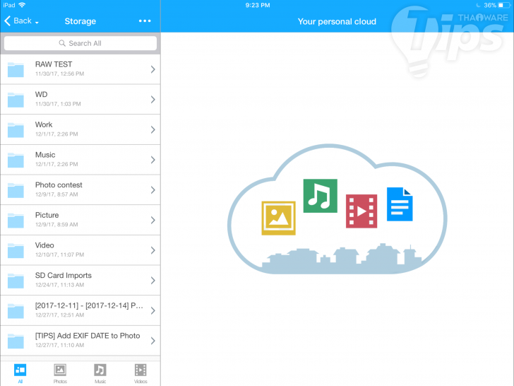 วิธีทำให้ฮาร์ดดิสก์ไร้สายแบบพกพา WD Wireless Pro เปิดอ่านไฟล์ RAW ได้