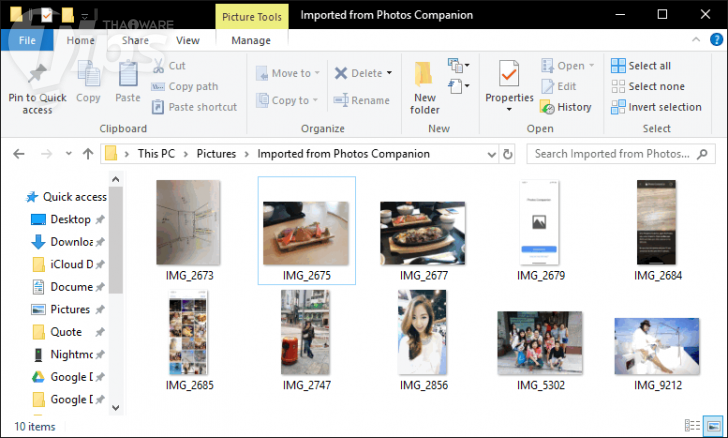วิธีส่งรูปจาก iPhone หรือ iPad เข้า Windows 10 อย่างง่ายๆ ไร้สาย ไม่เปลืองดาต้า