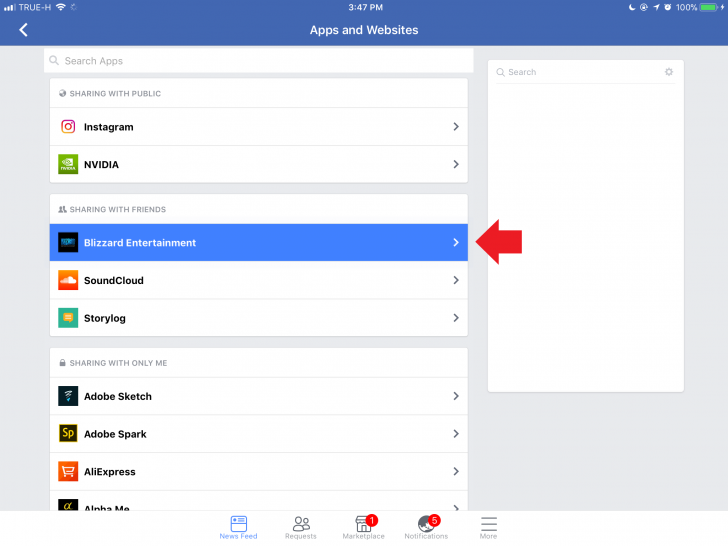 วิธีลบแอปฯ ใน Facebook 