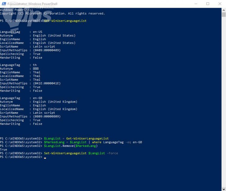 วิธีแก้ปัญหา Windows 10 ต้องกดเปลี่ยนภาษา 2 ครั้ง