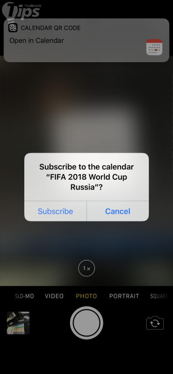 แจก QR Code ตารางฟุตบอลโลก 2018 แค่สแกน ก็เพิ่มเข้าปฏิทินบนมือถือทันที