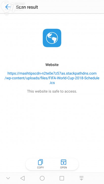 แจก QR Code ตารางฟุตบอลโลก 2018 แค่สแกน ก็เพิ่มเข้าปฏิทินบนมือถือทันที