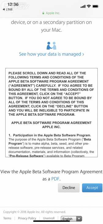 วิธีอัปเดต iOS 12 Public Beta โดยไม่ต้องใช้บัญชี Apple developer