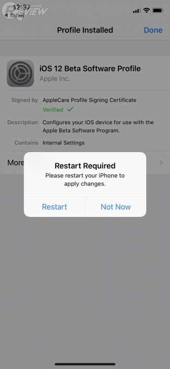 วิธีอัปเดต iOS 12 Public Beta โดยไม่ต้องใช้บัญชี Apple developer
