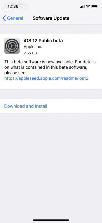 วิธีอัปเดต iOS 12 Public Beta โดยไม่ต้องใช้บัญชี Apple developer