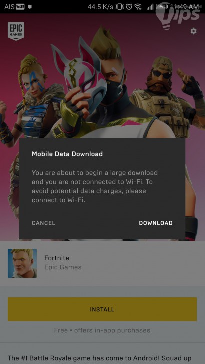 วิธีลง Fortnite Beta บนสมาร์ทโฟน Android ทั้งซัมซุงและรุ่นอื่นๆ