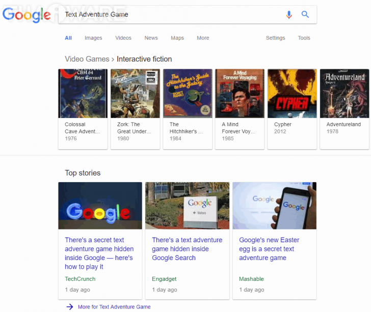 วิธีเล่น Text Adventure Game ที่ Google แอบซ่อนเอาไว้