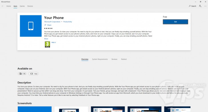 วิธีโอนรูปจากแอนดรอยด์มา PC ด้วยแอปฯ Your Phone บน Windows 10