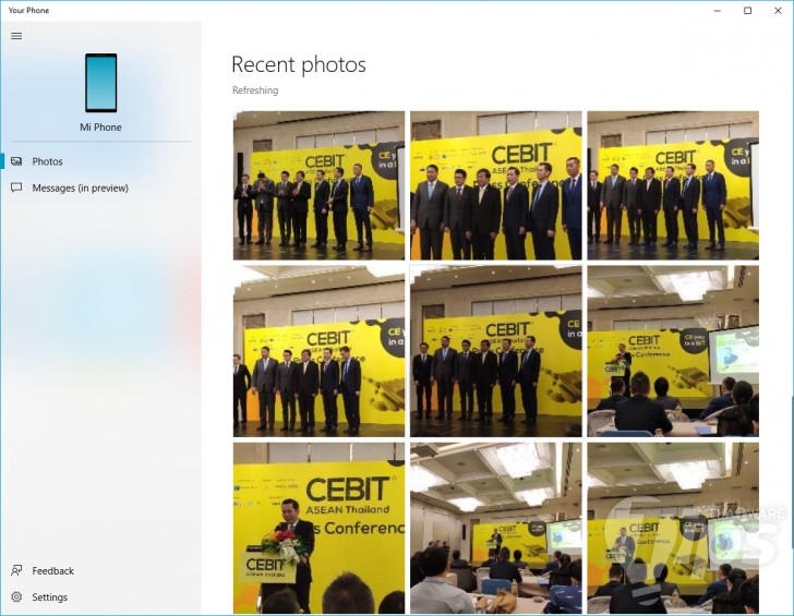 วิธีโอนรูปจากแอนดรอยด์มา PC ด้วยแอปฯ Your Phone บน Windows 10