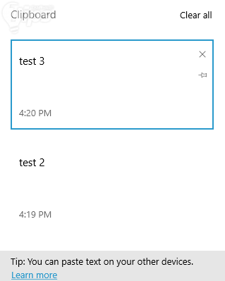 Copy&Paste ง่ายกว่าเดิมด้วย Clipboard history ฟีเจอร์ใหม่ใน Windows 10 เวอร์ชัน 1809 Copy&Paste ง่ายกว่าเดิมด้วย Clipboard history ฟีเจอร์ใหม่ใน Windows 10 เวอร์ชัน 1809