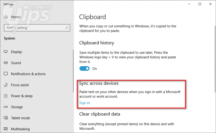 Copy&Paste ง่ายกว่าเดิมด้วย Clipboard history ฟีเจอร์ใหม่ใน Windows 10 เวอร์ชัน 1809