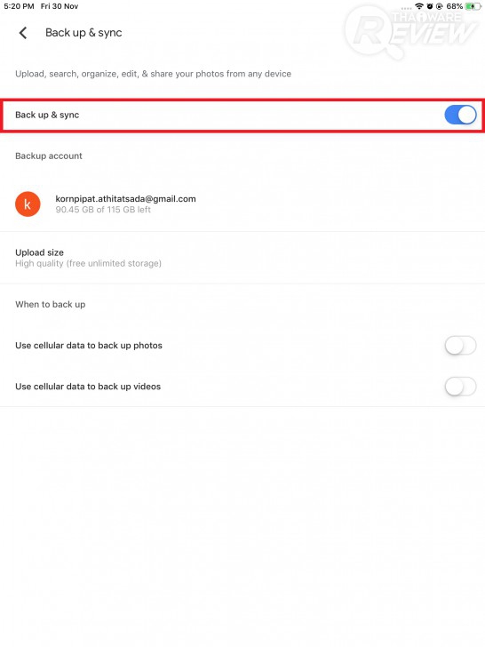 อัพโหลดรูปจากสมาร์ทโฟนขึ้น Google Photos แบบไม่อั้น ภายใน 3 ขั้นตอน