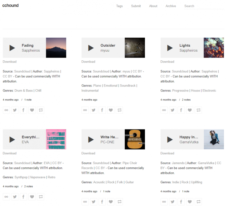 5 เว็บไซต์ที่แจกเพลงให้เราไปใช้บน YouTube ได้ฟรี