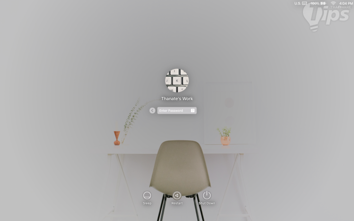 เบื่อรูปพื้นหลังตอน Login? บนเครื่อง Mac เปลี่ยนให้เป็นรูปที่ชอบได้ง่ายๆ