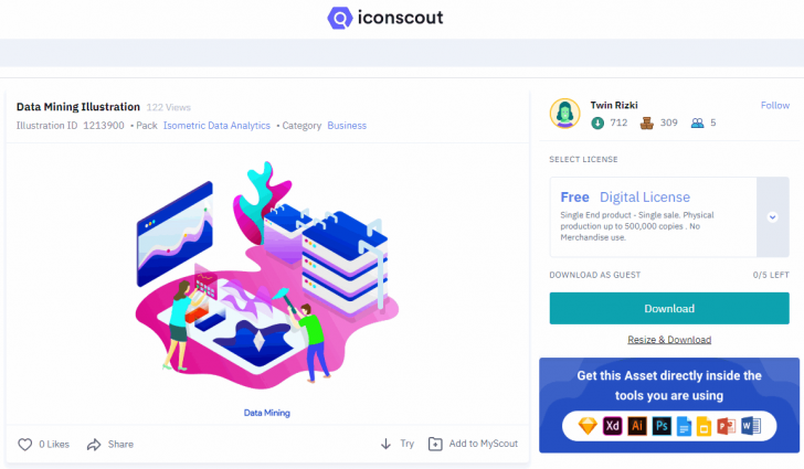 แนะนำ 5 เว็บไซต์ ที่แจกภาพประกอบ และภาพ Vector ให้เราดาวน์โหลดไปใช้งานได้ฟรี