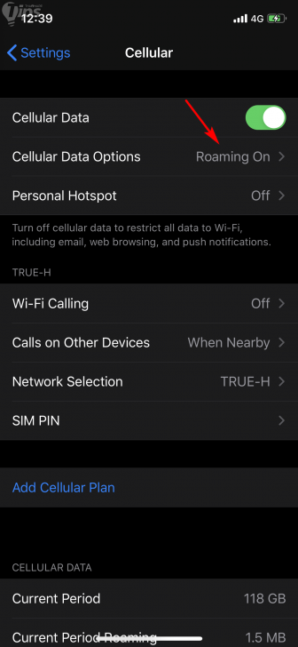 วิธีเปิดใช้โหมดประหยัดข้อมูล (Low Data Mode) บน iOS 13 เพื่อประหยัดอัตราการใช้ดาต้า