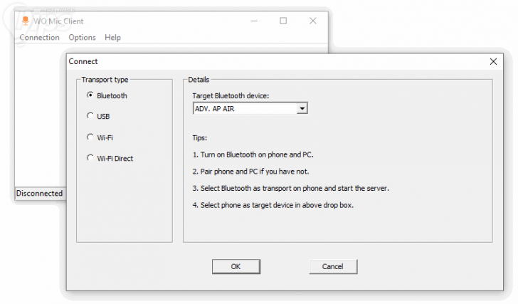 เปลี่ยนมือถือให้เป็นไมค์ เพื่อใช้บนคอมพิวเตอร์ Windows