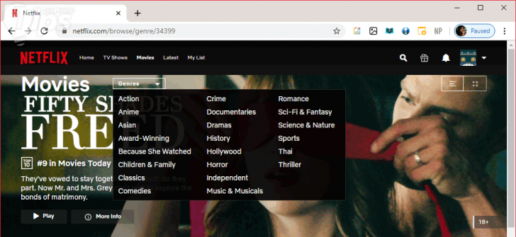 วิธีค้นหาหนังภาพยนตร์ หรือซีรีย์ใน Netflix ได้ถูกใจมากขึ้น ด้วยการใช้รหัสลับ