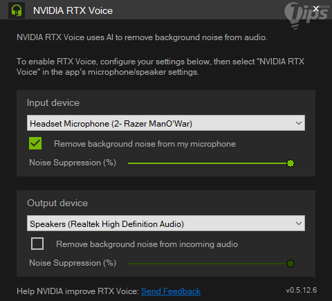 วิธีตัดเสียงรบกวนไมโครโฟน หรือลด Noise ในไมค์ ด้วย NVIDIA RTX Voice