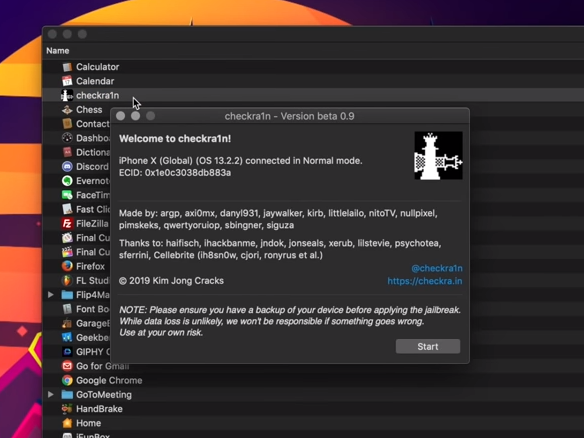 วิธีเจลเบรก iOS 13.4 - iOS 13.4.1 ด้วย Checkra1n