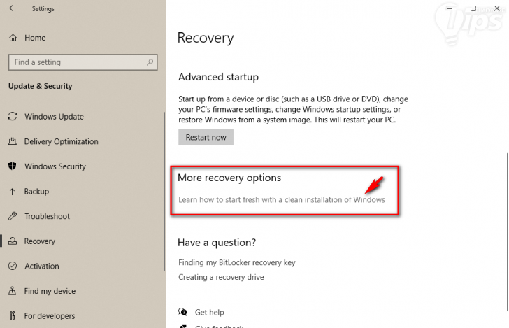 3 วิธีคืนค่าจากโรงงาน หรือ Factory Reset ของคอมพิวเตอร์ ที่ใช้ระบบปฏิบัติการ Windows