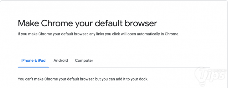 วิธีการเปลี่ยนเว็บเบราว์เซอร์เริ่มต้น (Default Browser) บนสมาร์ทโฟน Android