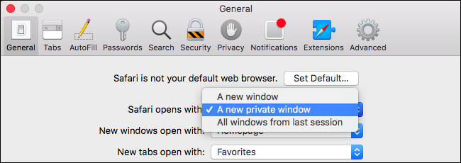 วิธีตั้งค่าให้เว็บเบราว์เซอร์ต่างๆ เริ่มต้นทำงานในโหมดไม่ระบุตัวตน (Private Browsing Mode)