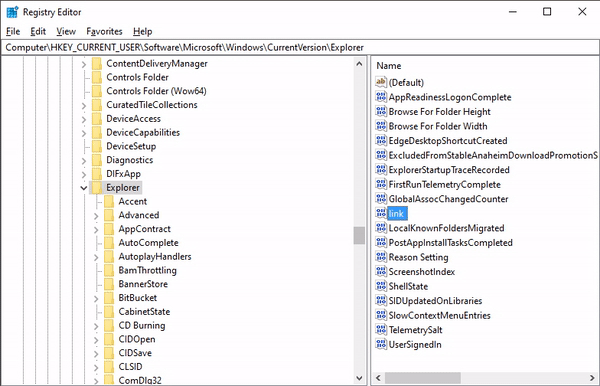 วิธีตั้งค่าให้ Windows เลิกใส่คำว่า "- Shortcut" เวลาสร้าง Shortcut วิธีตั้งค่าให้ Windows เลิกใส่คำว่า "- Shortcut" เวลาสร้าง Shortcut