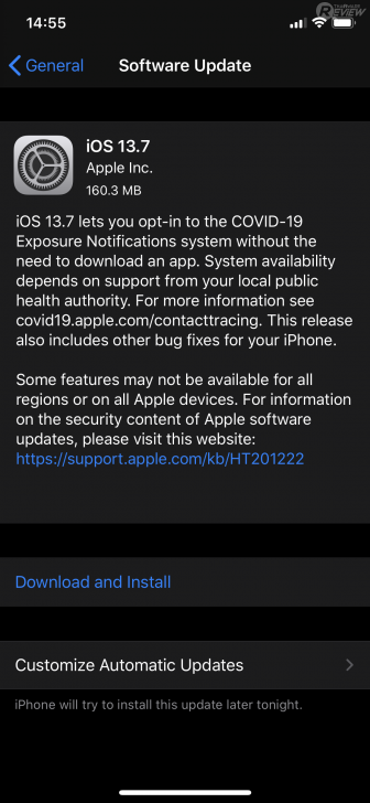วิธีอัปเดต iOS 13.7 และ iPadOS 13.7 พร้อมลิงก์ดาวน์โหลดเฟิร์มแวร์ iOS โดยตรง