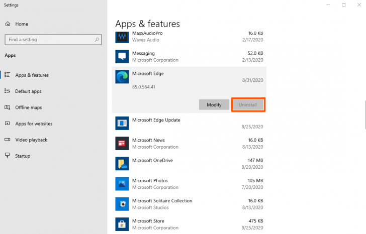 วิธีการลบโปรแกรม Microsoft Edge ออกจาก Windows 10 แบบถาวร