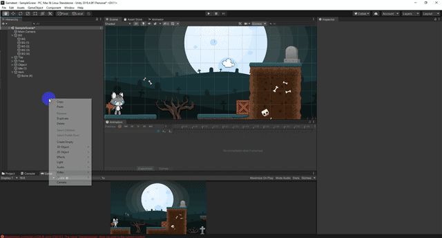 วิธีสร้างเกมจาก โปรแกรมสร้างเกม Unity3D ตอนที่ 3 (สร้างเกม 2D ด้วยตัวเอง) วิธีสร้างเกมจาก โปรแกรมสร้างเกม Unity3D ตอนที่ 3 (สร้างเกม 2D ด้วยตัวเอง)