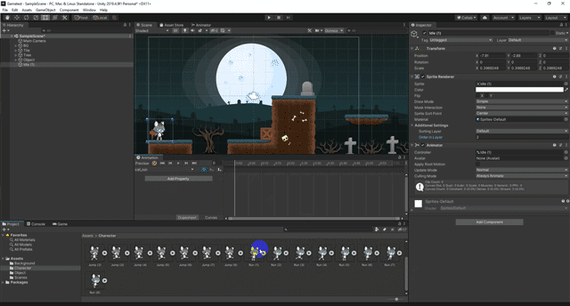 วิธีสร้างเกมจาก โปรแกรมสร้างเกม Unity3D ตอนที่ 3 (สร้างเกม 2D ด้วยตัวเอง) วิธีสร้างเกมจาก โปรแกรมสร้างเกม Unity3D ตอนที่ 3 (สร้างเกม 2D ด้วยตัวเอง)