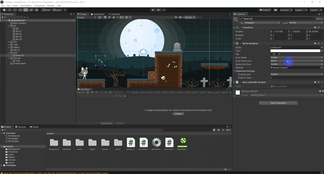 วิธีสร้างเกมจาก โปรแกรมสร้างเกม Unity3D ตอนที่ 3 (สร้างเกม 2D ด้วยตัวเอง) วิธีสร้างเกมจาก โปรแกรมสร้างเกม Unity3D ตอนที่ 3 (สร้างเกม 2D ด้วยตัวเอง)