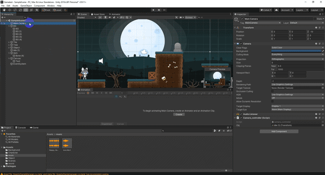 วิธีสร้างเกมจาก โปรแกรมสร้างเกม Unity3D ตอนที่ 3 (สร้างเกม 2D ด้วยตัวเอง) วิธีสร้างเกมจาก โปรแกรมสร้างเกม Unity3D ตอนที่ 3 (สร้างเกม 2D ด้วยตัวเอง)