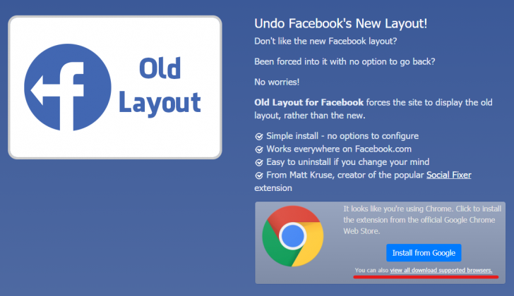 วิธีเปลี่ยนหน้าจอ Facebook ไปเป็น Facebook Classic แบบเดิม