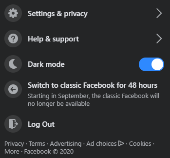 วิธีเปลี่ยนหน้าจอ Facebook ไปเป็น Facebook Classic แบบเดิม