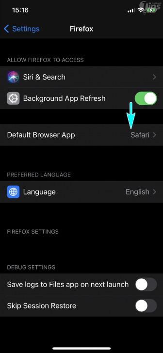 วิธีเปลี่ยนเว็บเบราว์เซอร์เริ่มต้นใน iOS 14 และ iPadOS 14